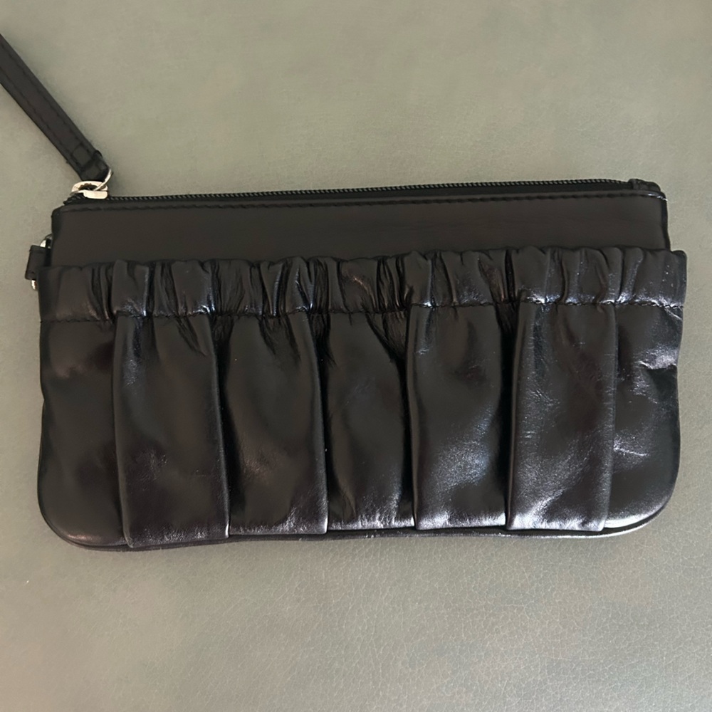 Chic Black Wristlet Clutch